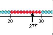 image of bead line image of bead line